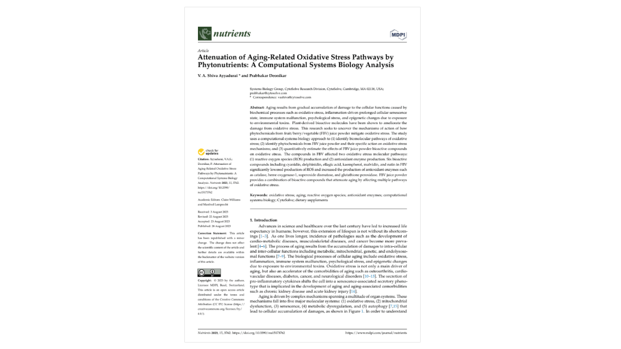 Nutrients</br>August 2023