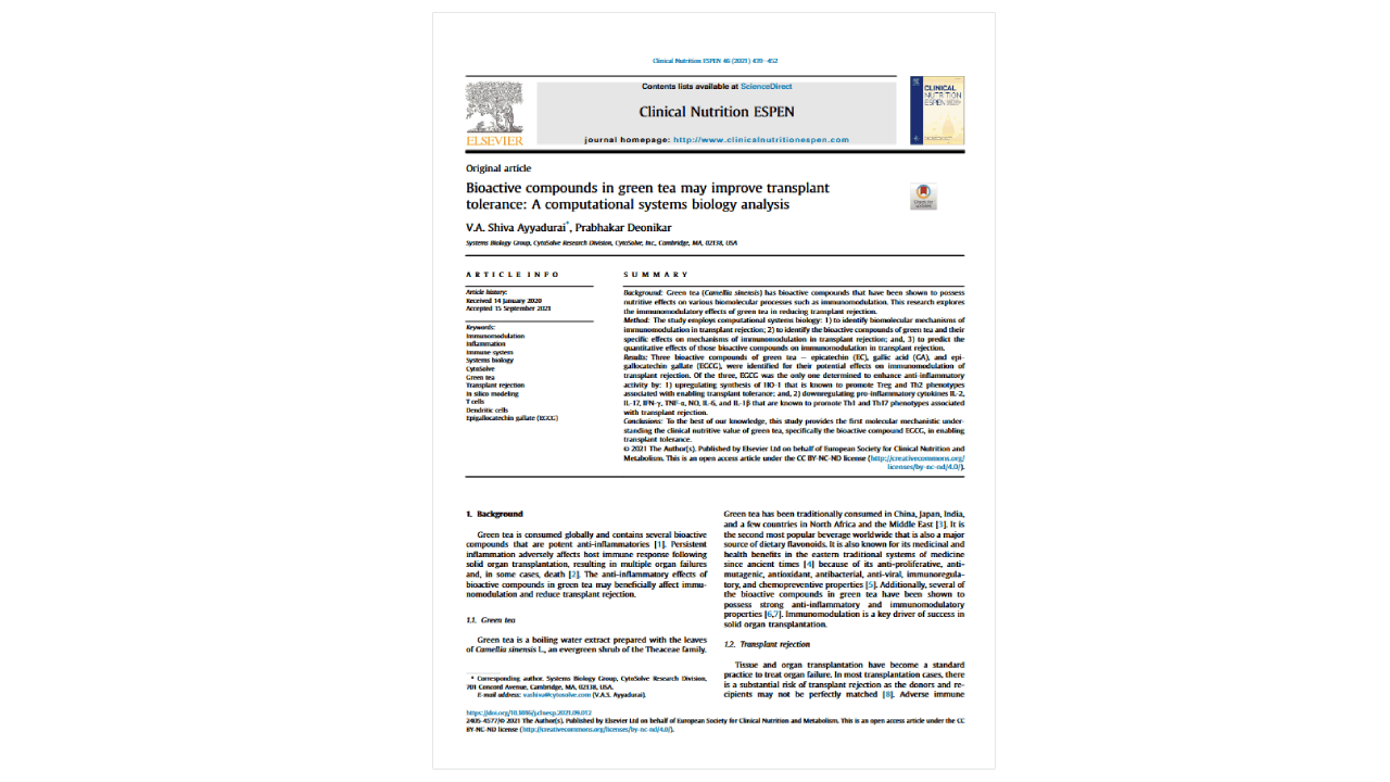 Clinical Nutrition ESPEN</br>September 2021